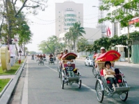 Độc đáo xích lô du lịch Đà Nẵng